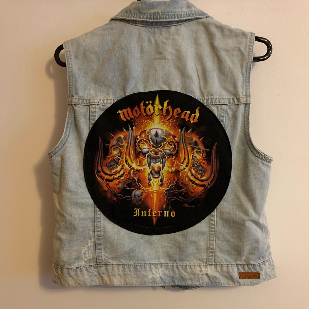 Motörhead denim vest